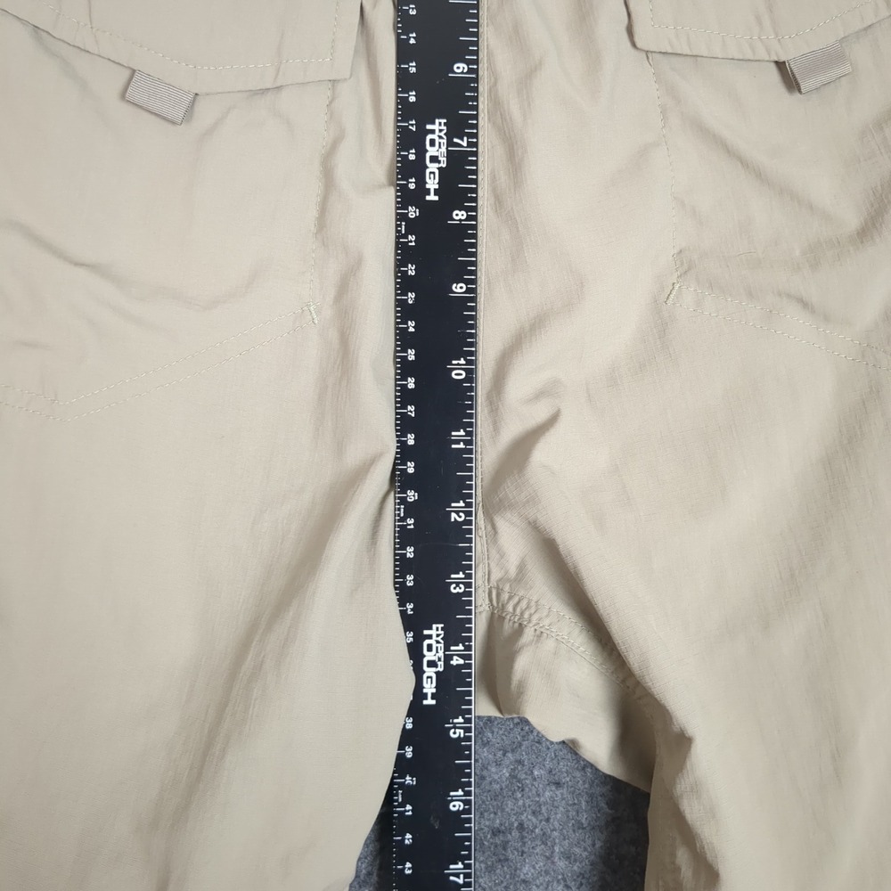 Columbia Cargo Shorts Mens 36 Khaki Tan Omni-Shade Hiking Outdoor - Picture 10 of 12